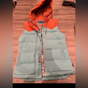 Patagonia Bivy Down Vest Mogul Blue